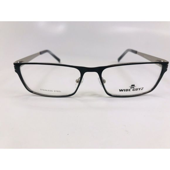 New Wide Guyz Black BOSS Eyeglasses 58mm for The Stylish Large Man - Picture 3 of 12